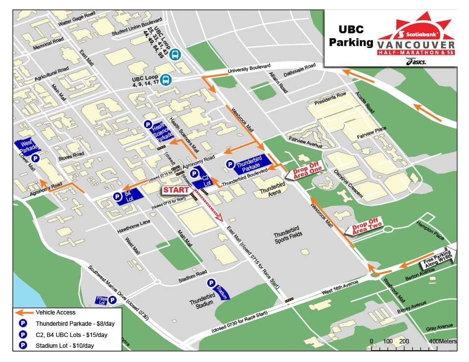 નકશો ubc પાર્કિંગ